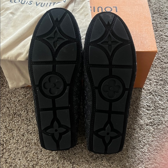 Louis Vuitton Monogram Black denim monogram loafers - Picture 2 of 4